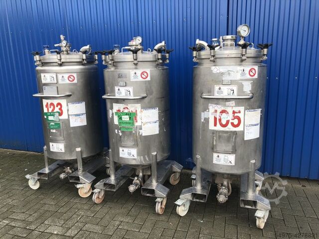 Roestvrijstalen tank Drukvat Container 10465