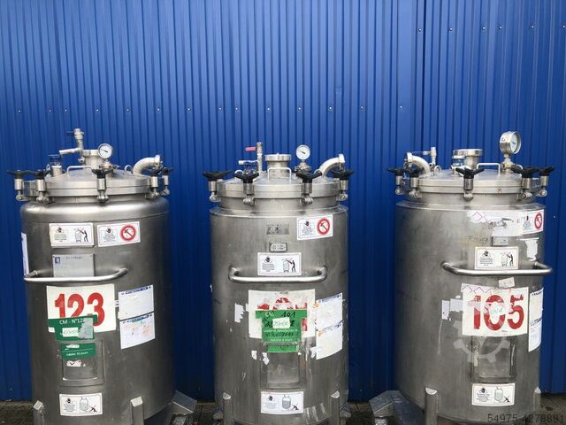 Roestvrijstalen tank Drukvat Container 10465