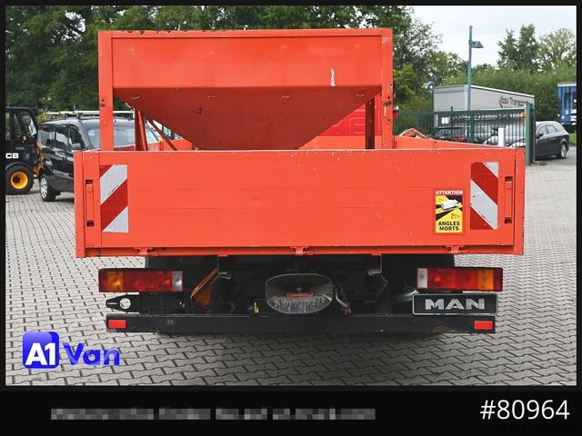 Pick-up bestelwagen MAN MAN LE 8.180 Pritsche Doka, Automatik, AHK, 6-Sitzer