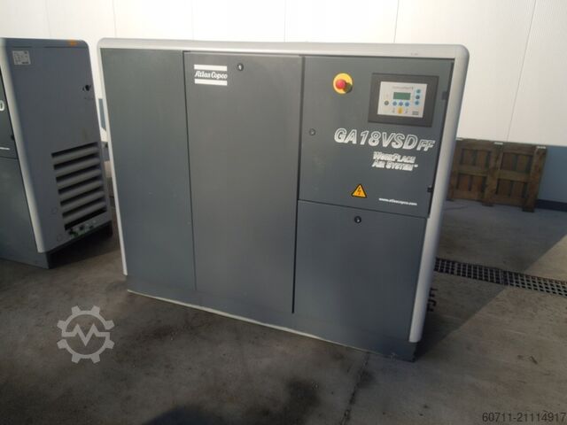 Screw compressor Atlas Copco GA18VSDFF