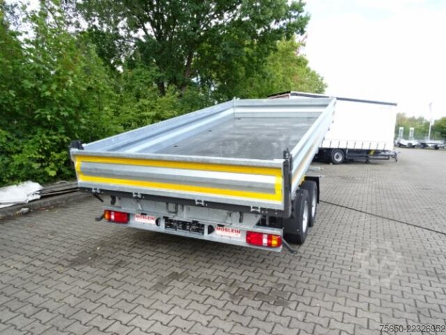 Kiepaanhangwagen Möslein TTD 13 Verzinkt  13 t Tandem 3- Seitenkipper Tieflader-- Neufahrzeug --