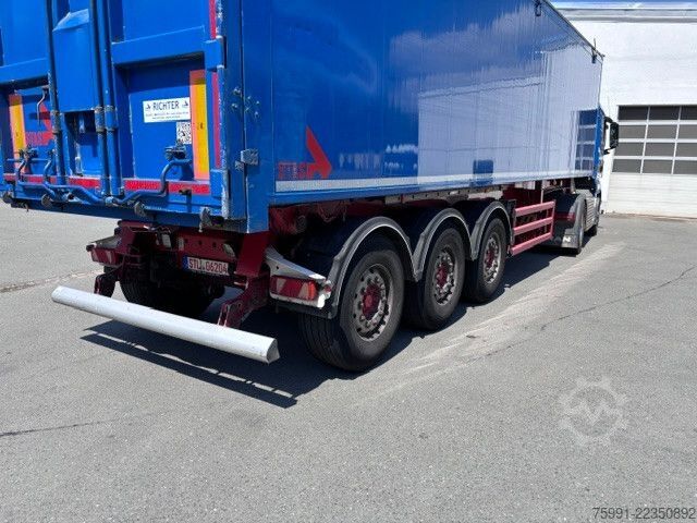 Semi-remorque benne STAS Getreidekipper Alu Kastenmulde S300CX