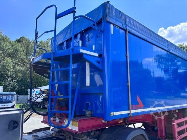 Semi-remorque benne STAS Getreidekipper Alu Kastenmulde S300CX