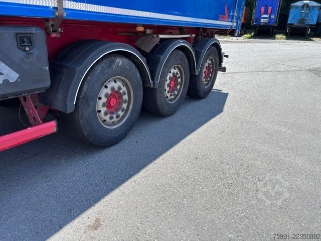 Semi-remorque benne STAS Getreidekipper Alu Kastenmulde S300CX