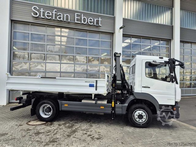 Tipvogn MERCEDES-BENZ Atego 1224 KK Kipper+Kran+Funk+Greifersteuerung