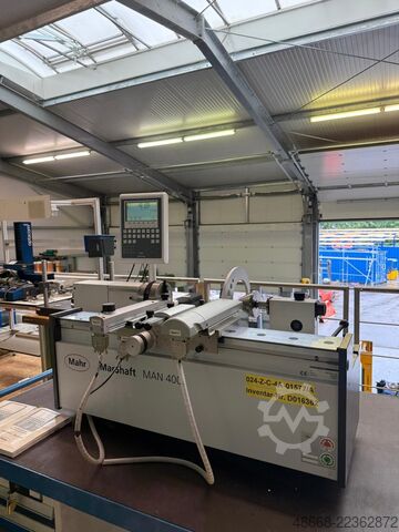 Poste de mesure d’arbre manuel, machine de mesure Mahr Marshaft MAN 400