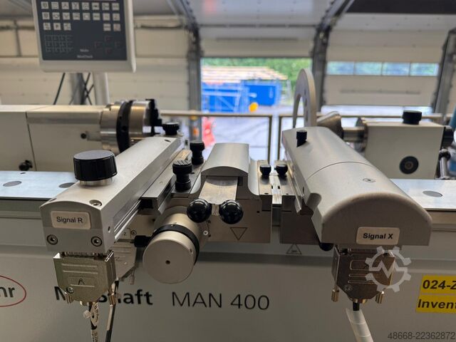 Poste de mesure d’arbre manuel, machine de mesure Mahr Marshaft MAN 400