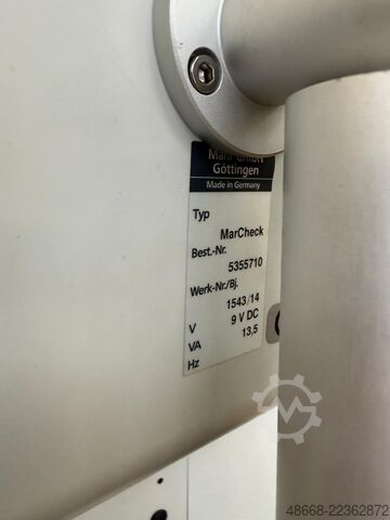 Poste de mesure d’arbre manuel, machine de mesure Mahr Marshaft MAN 400