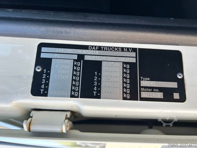  DAF XF 480 FT SSC / 608 dkm / Euro 6 D / 2 Tanks / ...