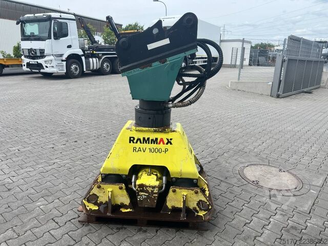 Ammann Rammax RAV 1000-P aanbouwverdichter met draaibare motor / OQ65 Ammann Rammax RAV 1000-P Anbauverdichter Drehmotor / OQ65