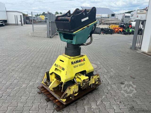 Ammann Rammax RAV 1000-P aanbouwverdichter met draaibare motor / OQ65 Ammann Rammax RAV 1000-P Anbauverdichter Drehmotor / OQ65
