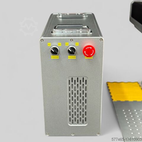 Graveermachine 50 Watt Faserlaser Fiberlaser MD Laser 5 50 Watt 200mm Linse 50RAY200