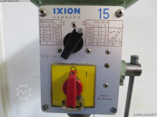 Trapano da banco IXION BTB 15 STP