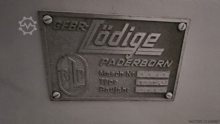 Ploughshare mixer Lödige FKM 600 D.17