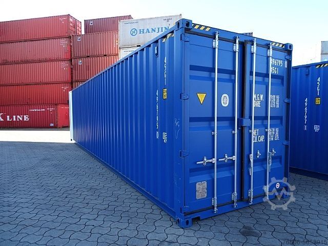 Contenedores cerrados de acero  40` HC neu Seecontainer Lagercontainer