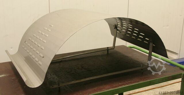 Stainless steel chimney cover Edelstahl 755/1065/H400 mm