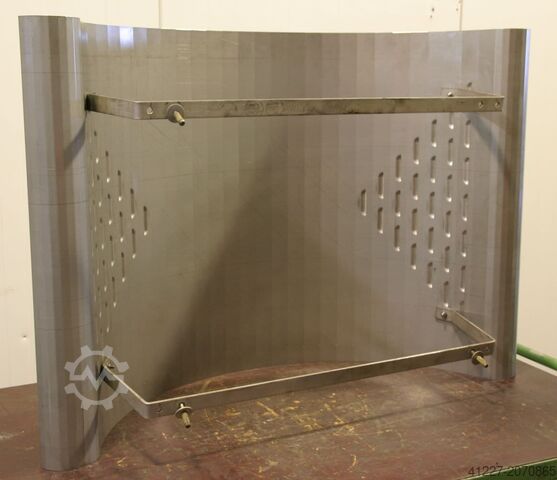 Stainless steel chimney cover Edelstahl 755/1065/H400 mm