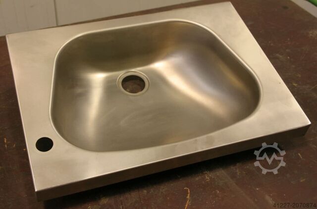 Handwaschbecken Edelstahl Typ 390/285/H120 mm