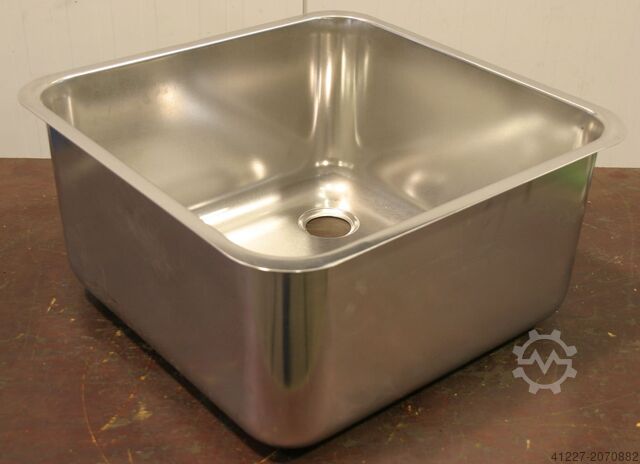 Handwashing basin Edelstahl Typ 450/450/H250 mm