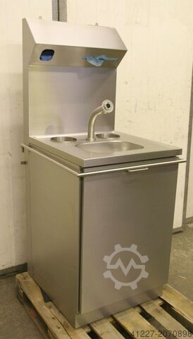 Desinfectie gootsteen in roestvrij staal Dürr Typ 700/670/H920 mm