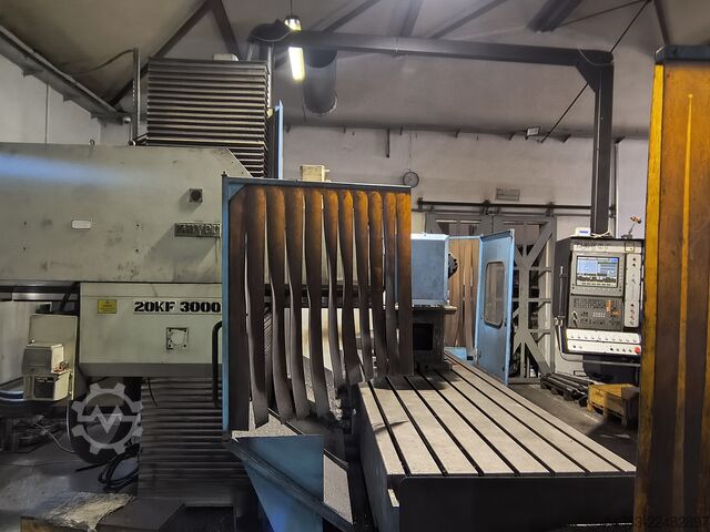 Yatak tipi freze makinesi Zayer 20KF 3000