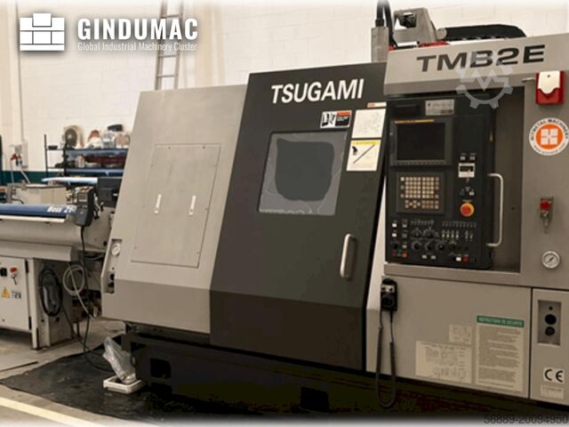 Máquina de torneamento de tipo suíço TSUGAMI TMB 2E