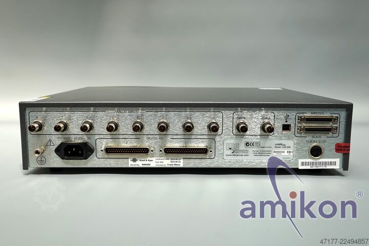 Rysterkontrolsystem-controller Brüel & Kjær LDS Dactron LAS 200
