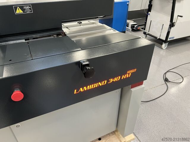 Ragasztókötőgép Rigo Lamibind 340 HM Perfect Binder
