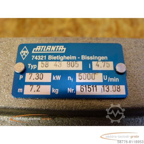 Atlanta Motor Atlanta 58 43 905 Winkelgetriebe 61511