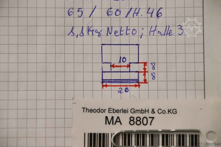 Wechselbacken unbekannt Breite 20 mm