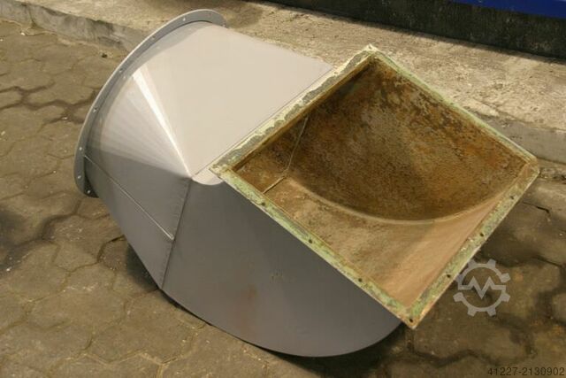 Ventilatiekanaalhoek Stahl 550x450/515 mm