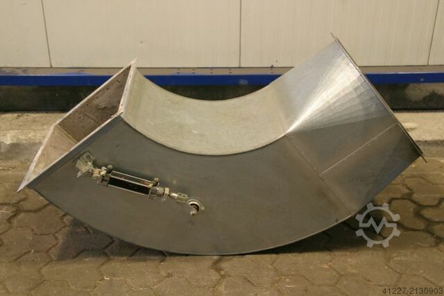 Ângulo da conduta de ventilação Stahl 550x450/560 mm