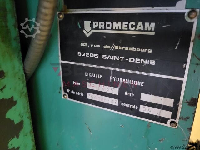 Foarfecă ghilotină AMADA PROMECAM Promecam 420 GTH