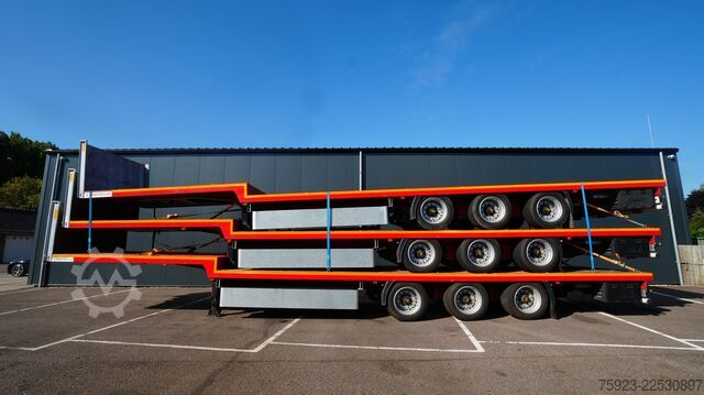 Încărcător semi-scăzut Reistreyler 3 axle semi low loader