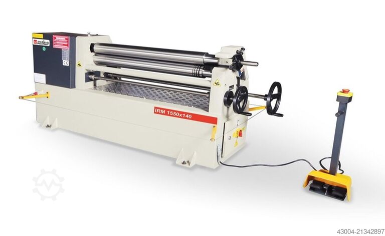 Plate Bending Machine  - 3 Rolls HESSE by ISITAN IRM 1550 x 110