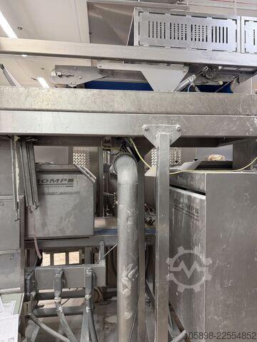 Lamináló sor AMF Bakery Tromp Lamination line Puff Pastry line