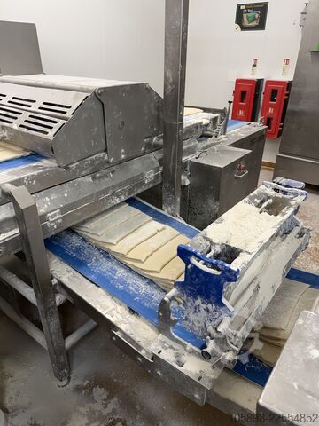 Lamináló sor AMF Bakery Tromp Lamination line Puff Pastry line