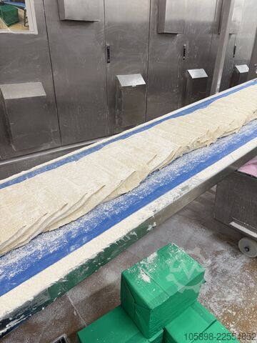 Lamináló sor AMF Bakery Tromp Lamination line Puff Pastry line