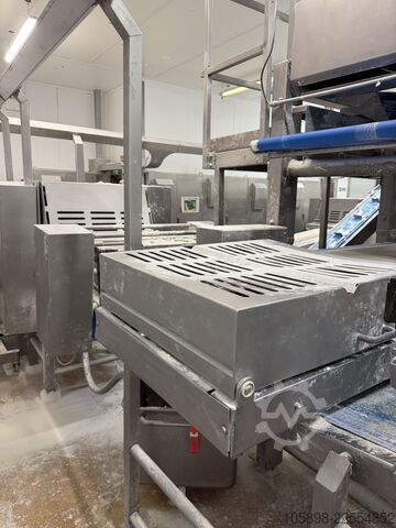 Lamináló sor AMF Bakery Tromp Lamination line Puff Pastry line