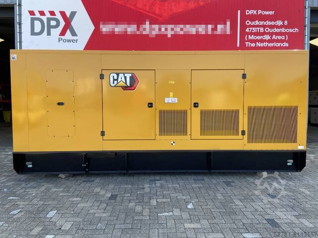 CAT DE850E0 - C18 - 850 kVA Generator - DPX-18032