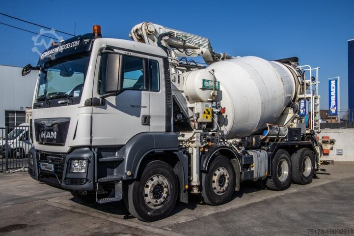 Betonpomp MAN TGS 35.400+PUMI+BOOMIXZ424