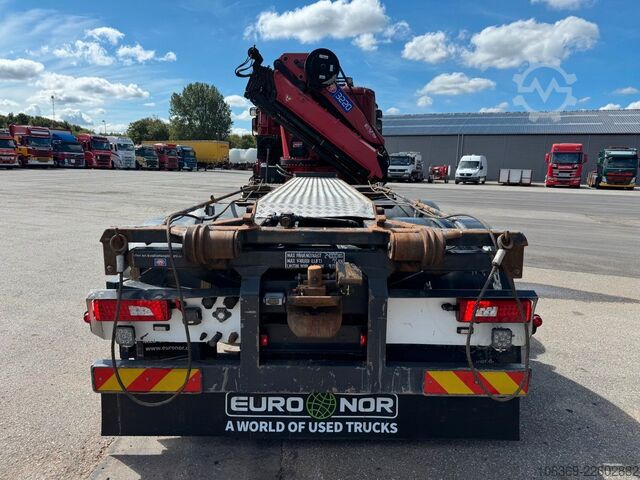 Autokran SCANIA R490 8x2*6 Euro 6 Tipper / Crane HMF 3220 K6