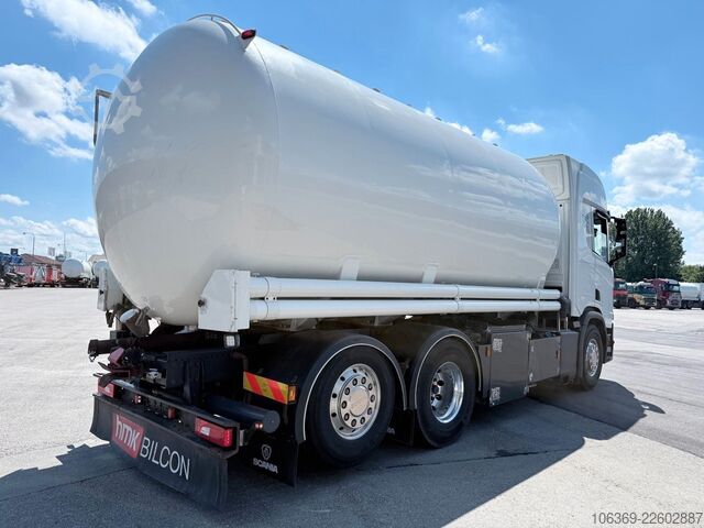 LKW mit Tankaufbau SCANIA R500 NGS 6x2 26 m3 Grain silo / Kompressor