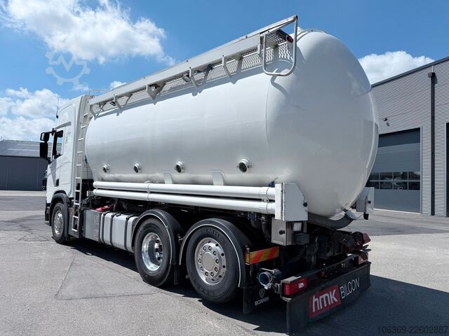LKW mit Tankaufbau SCANIA R500 NGS 6x2 26 m3 Grain silo / Kompressor