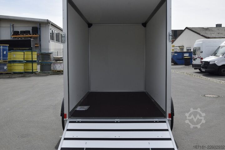 Koffer aanhanger HUMBAUR Kofferanhänger  HK 253015-18P mit Überfahrwand