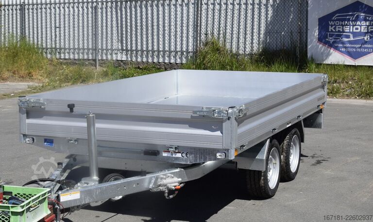 Aanhangwagen HUMBAUR HUK 303117 Kipper mit E-Pumpe