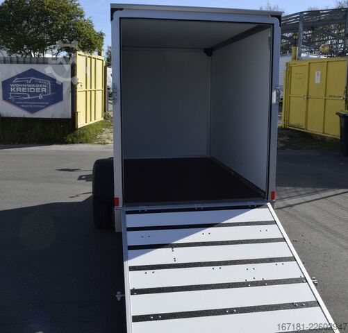 Koffer aanhanger HUMBAUR Kofferanhänger HK 132513-15P mit Überfahrwand