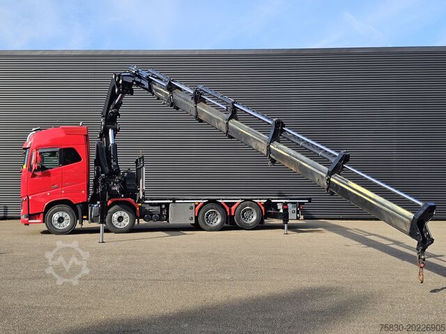 Laadplatform Volvo FH 16.650 8x4 / HIAB 105 t/m CRANE / KRAN