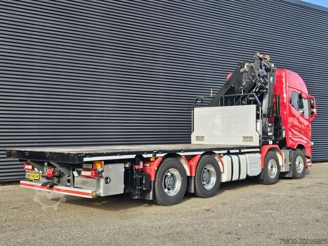Laadplatform Volvo FH 16.650 8x4 / HIAB 105 t/m CRANE / KRAN