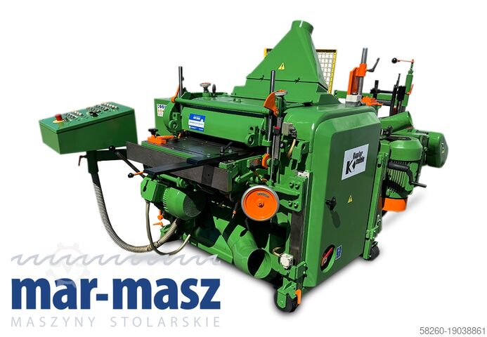 Vierzijdige natte schaafmachine KUPFERMUHLE 60 na 5 głowic 60cm do bali